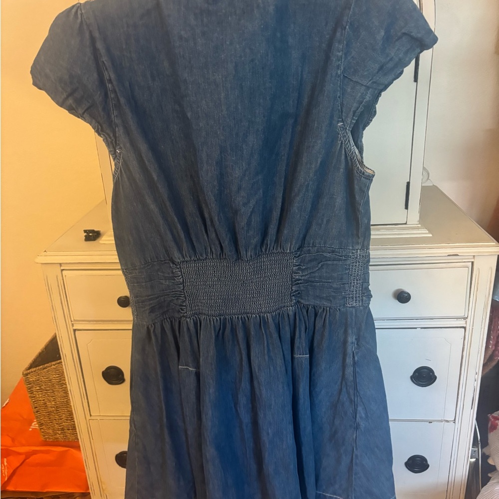 NWT Free People Blue Denim Dress - Picture 6 of 7